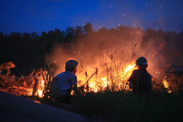 my first juhannus, mid summer, finland bonfire